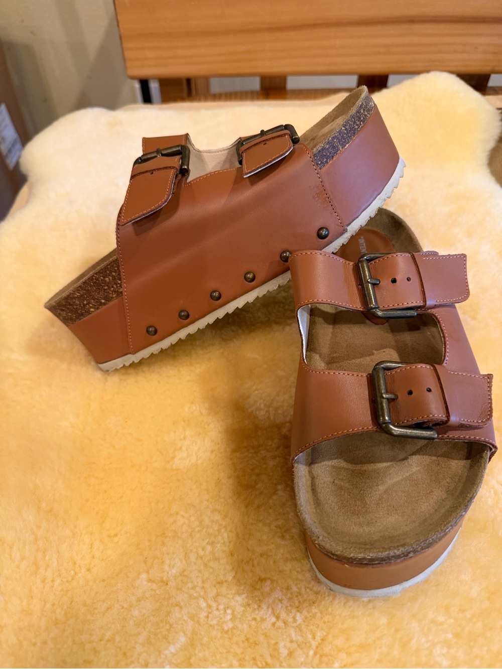 Intentionally BLANK Cooper-2 platform sandals - Free People - 40/9